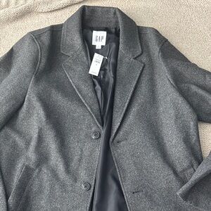 GAP Gray Pea Coat for Women